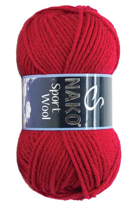 NAKO - NAKO SPORT WOOL 3641 Karmen Kırmızı