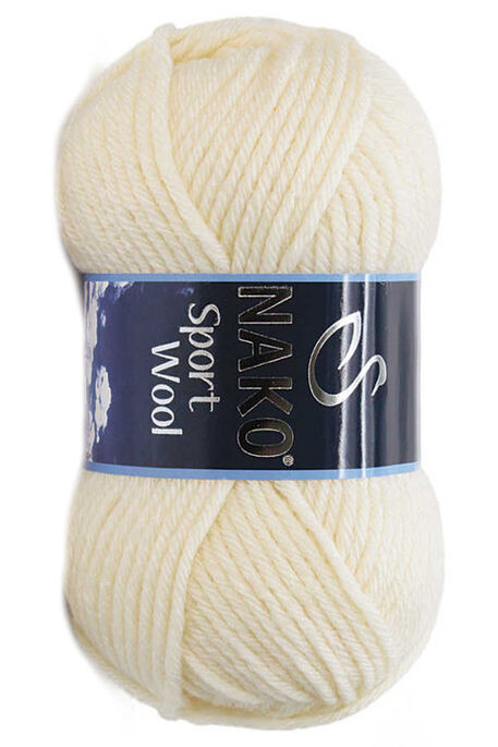 NAKO - NAKO SPORT WOOL 4109 Kaymak Krem