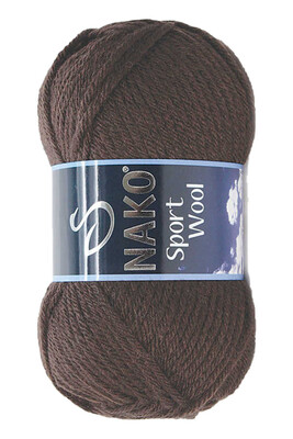 NAKO - NAKO SPORT WOOL 4987 Bitter Çikolata