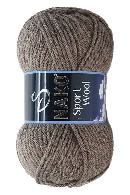 NAKO - NAKO SPORT WOOL 5667 Koyu Vizon Melanj