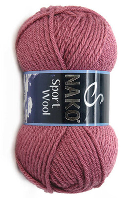 Nako Yarn - NAKO SPORT WOOL YARN 327 Dried Rose