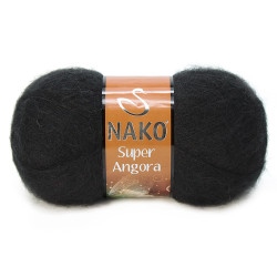 NAKO - NAKO SÜPER ANGORA 217 Siyah