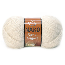 NAKO - NAKO SÜPER ANGORA 4512 Bej