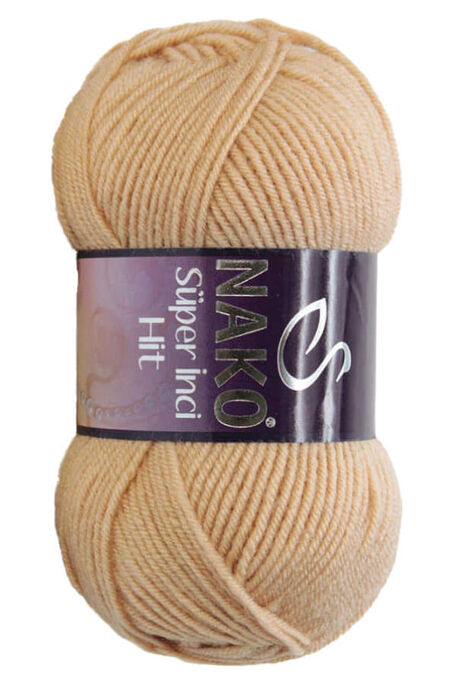 Nako Yarn - NAKO SÜPER İNCİ HİT KNİTTİNG YARN 219 Camel Hair