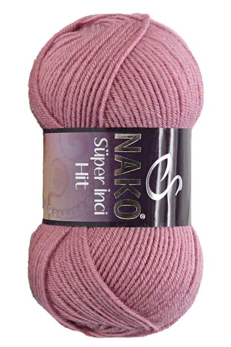 Nako Yarn - NAKO SÜPER İNCİ HİT KNİTTİNG YARN 275 Dried Rose