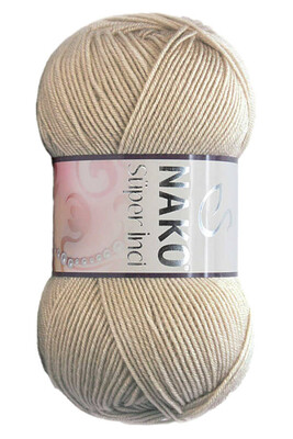 Nako Yarn - NAKO SÜPER İNCİ KNİTTİNG YARN 1199 Taupe