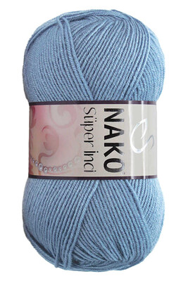 Nako Yarn - NAKO SÜPER İNCİ KNİTTİNG YARN 1986 Blue Jean