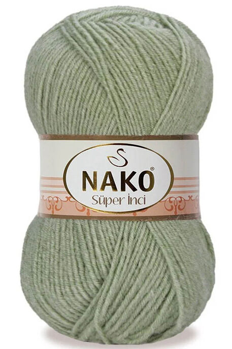 Nako Yarn - NAKO SÜPER İNCİ KNİTTİNG YARN 23800 Light Cagla