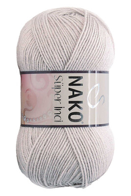 Nako Yarn - NAKO SÜPER İNCİ KNİTTİNG YARN 3079 Grey Mauve