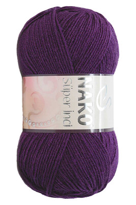 Nako Yarn - NAKO SÜPER İNCİ KNİTTİNG YARN 3260 Purple