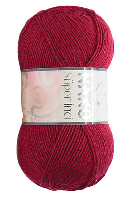 Nako Yarn - NAKO SÜPER İNCİ KNİTTİNG YARN 3630 Maroon