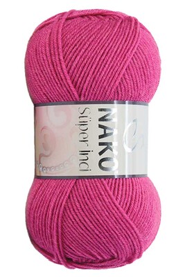 Nako Yarn - NAKO SÜPER İNCİ KNİTTİNG YARN 4569 Fuchsia