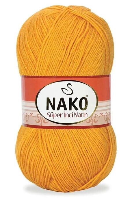 Nako Yarn - NAKO SÜPER İNCİ NARİN 10707 Mustard