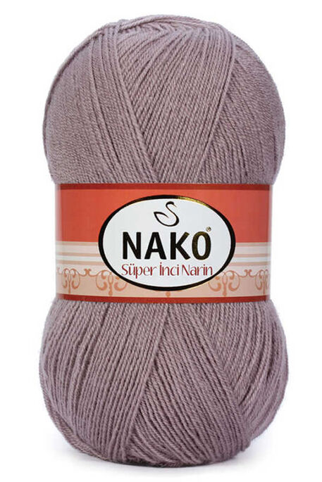 Nako Yarn - NAKO SÜPER İNCİ NARİN 10155 Grape Juice