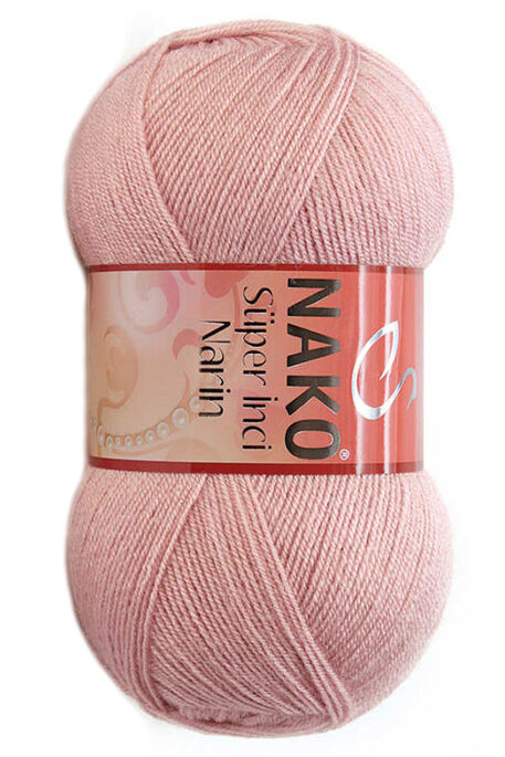 Nako Yarn - NAKO SÜPER İNCİ NARİN 10275 Pinkish Powder