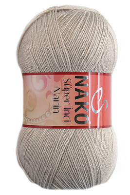 Nako Yarn - NAKO SÜPER İNCİ NARİN 1199 Taupe