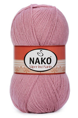 Nako Yarn - NAKO SÜPER İNCİ NARİN 275 Dried Rose