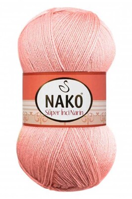 Nako Yarn - NAKO SÜPER İNCİ NARİN 3205  Peoni