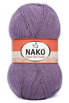 Nako Yarn - NAKO SÜPER İNCİ NARİN 6684 Light Plum