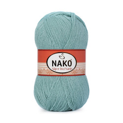 NAKO SÜPER İNCİ NARİN KNİTTİNG YARN 2524 Mint - Thumbnail