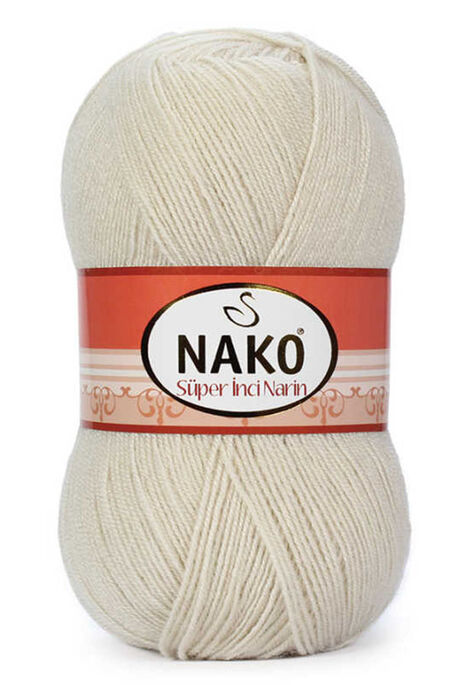 Nako Yarn - NAKO SÜPER İNCİ NARİN KNİTTİNG YARN 6383 Mushroom