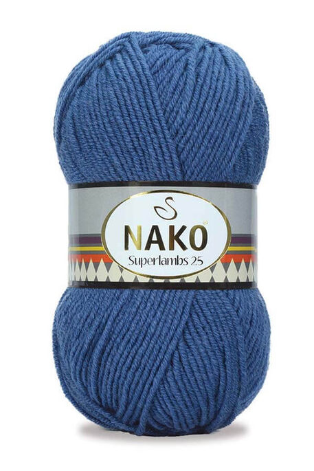 Nako Yarn - NAKO SUPERLAMBS 25 KNİTTİNG YARN 5372