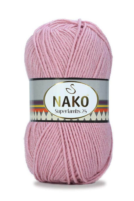 Nako Yarn - NAKO SUPERLAMBS 25 KNİTTİNG YARN 6822