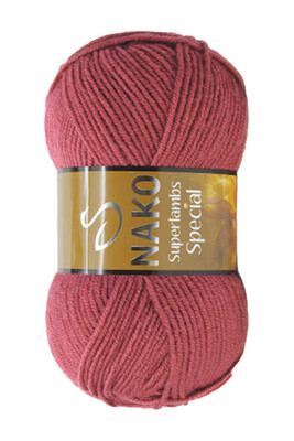 Nako Yarn - NAKO SUPERLAMBS SPECIAL KNİTTİNG YARN 1001 Cherry