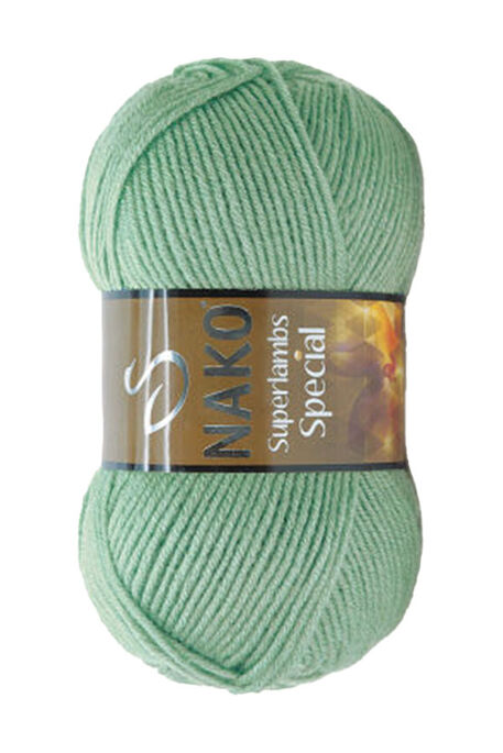 Nako Yarn - NAKO SUPERLAMBS SPECIAL KNİTTİNG YARN 10483 Laurel Green