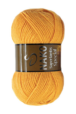 Nako Yarn - NAKO SUPERLAMBS SPECIAL KNİTTİNG YARN 1380 Oxide Yellow