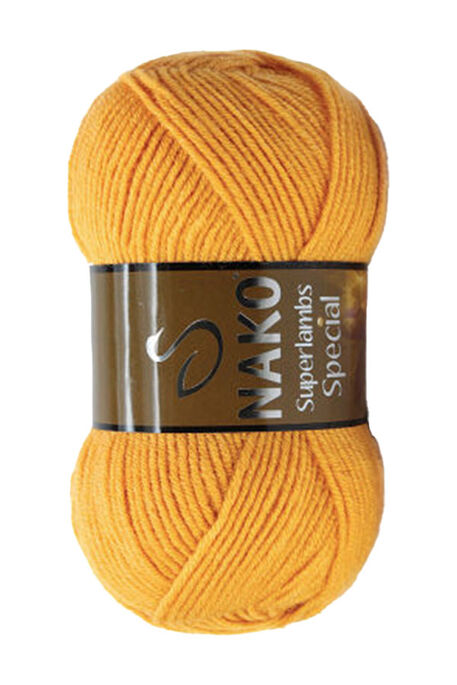 Nako Yarn - NAKO SUPERLAMBS SPECIAL KNİTTİNG YARN 1380 Oxide Yellow