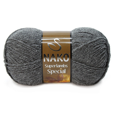 Nako Yarn - NAKO SUPERLAMBS SPECIAL KNİTTİNG YARN 1441 Anthracite