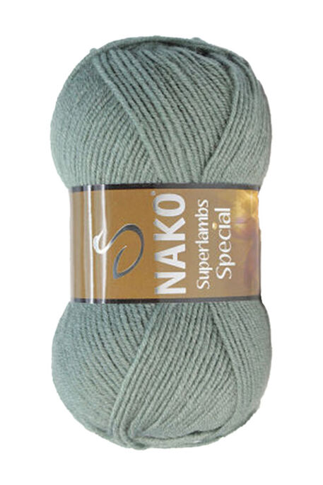 Nako Yarn - NAKO SUPERLAMBS SPECIAL KNİTTİNG YARN 1631 Green Almond