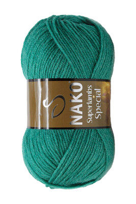 Nako Yarn - NAKO SUPERLAMBS SPECIAL KNİTTİNG YARN 181 Mallard Green