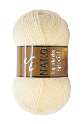 Nako Yarn - NAKO SUPERLAMBS SPECIAL KNİTTİNG YARN 256 Cream