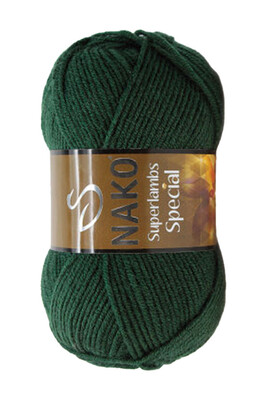 Nako Yarn - NAKO SUPERLAMBS SPECIAL KNİTTİNG YARN 3601 Emerald