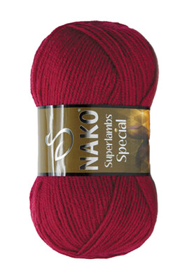 Nako Yarn - NAKO SUPERLAMBS SPECIAL KNİTTİNG YARN 3630 Maroon