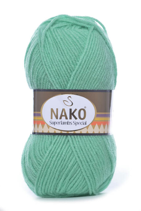 Nako Yarn - NAKO SUPERLAMBS SPECIAL KNİTTİNG YARN 3726 Mint