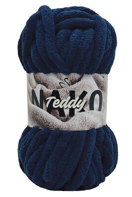 Nako Yarn - NAKO TEDDY KNİTTİNG YARN 13954 Navy Blue