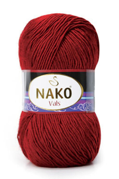 Nako Yarn - NAKO VALS 1175 Dark Red