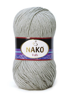 Nako Yarn - NAKO VALS KNİTTİNG YARN 130 Light Grey