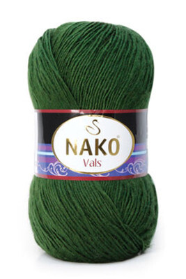 Nako Yarn - NAKO VALS KNİTTİNG YARN 1945 Bitter Green