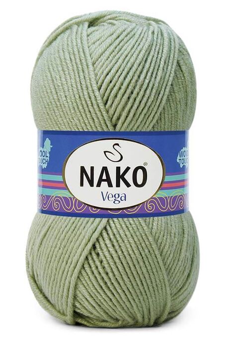 Nako Yarn - NAKO VEGA YARN 10075 Aloe Vera