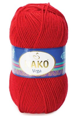 Nako Yarn - NAKO VEGA YARN 10978 Turkey Red