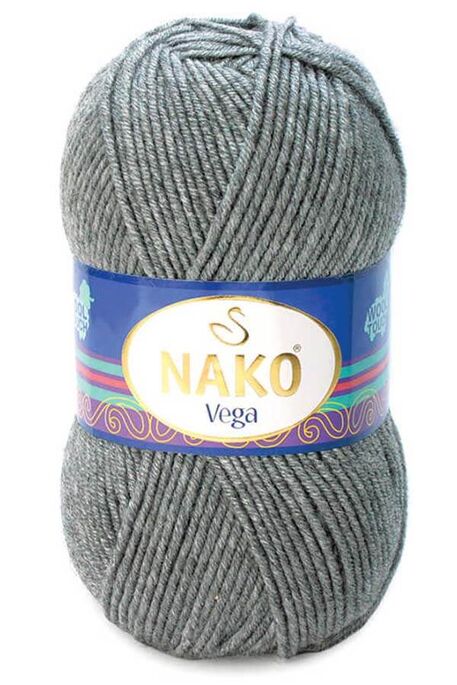 Nako Yarn - NAKO VEGA YARN 194 Grey Melange