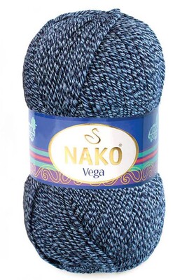 Nako Yarn - NAKO VEGA YARN 21296 Navy Blue - Blue