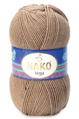 Nako Yarn - NAKO VEGA YARN 23591 Milky Coffee Melange