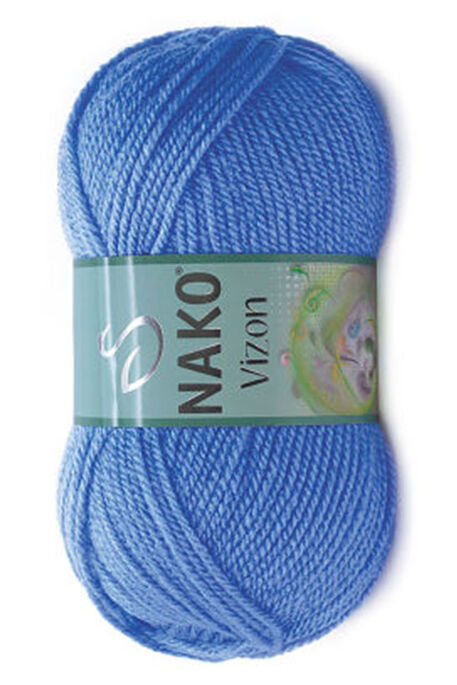 Nako Yarn - NAKO VİZON KNİTTİNG YARN 1256 Denim