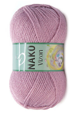 Nako Yarn - NAKO VİZON KNİTTİNG YARN 1429 Vintage Pink