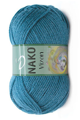 Nako Yarn - NAKO VİZON KNİTTİNG YARN 185 Storm